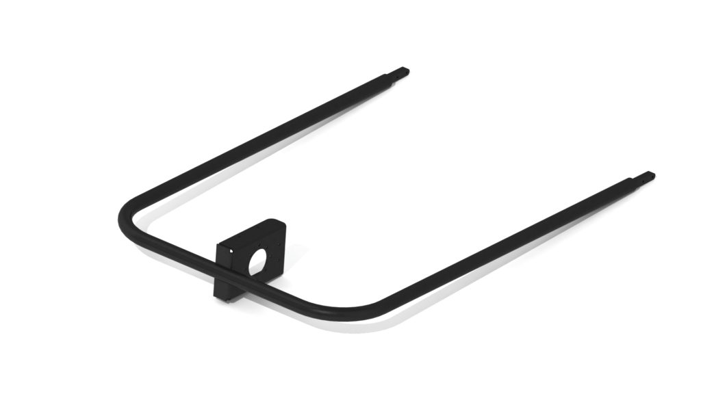 Lightweight aluminum frame reduces fatigue