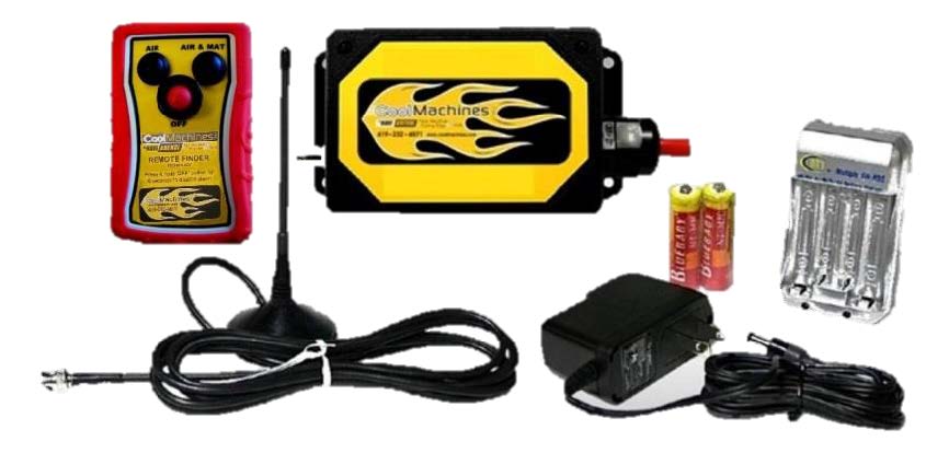 Extended Wireless Remote (Recommended for commercial jobsites)
Range: 1000 ft ‘clear-line-of-site’