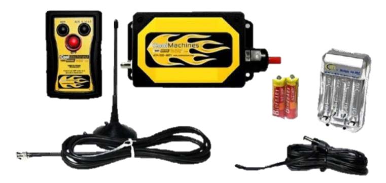 Standard Wireless Remote (Recommended for residential jobsites)
Range: 300 ft ‘clear-line-of-site’